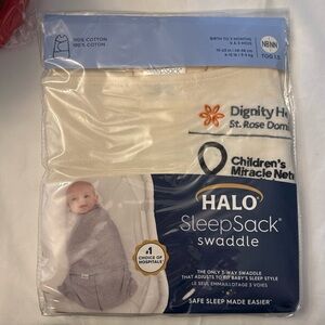 Halo SleepSack Swaddle in Cream
